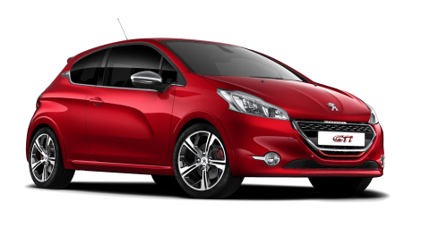 Location Peugeot 208 Rouge à Marrakech